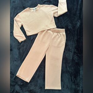 Olivia Sky Soft maroon Set